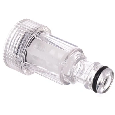 Imagen de Filtro de agua para limpiadora alta presión Karcher conexión 3/4 pulgadas apto conectores jardín