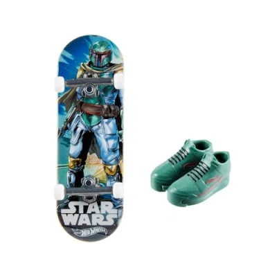 Imagen de Mattel Mini monopatin Hot Wheels. Incluye Zapatos. Modelos Surtidos, Multicolor (HNG34)