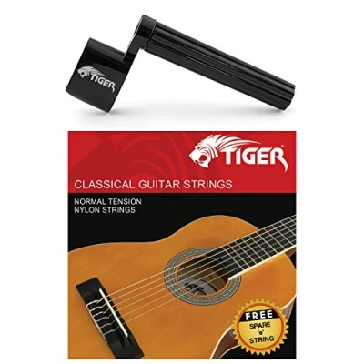 Imagen de Tiger cuerdas para guitarra clásica y bobinador de