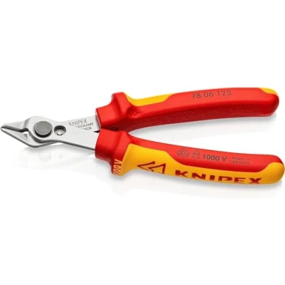 Imagen de Knipex Electronic Super Knips® VDE aislados con fundas multicomponentes, según norma 125 mm 78 06