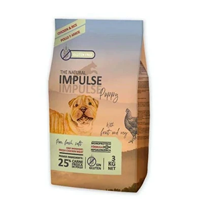 Imagen de NATURAL IMPULSE Dog Puppy Pienso para Cachorros Saco 3 kg
