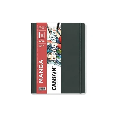 Imagen de CANSON Graduate Book, Cuaderno de dibujo, Suave y grueso, 200gsm, Sketchbook tapa dura, 14x21,6cm, Blanco, 80 hojas