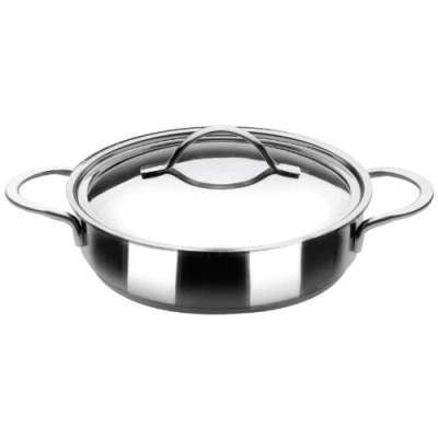 Imagen de IBILI Tartera con tapa noah, 18 cms, Acero inoxidable 18/10, Apta para induccion