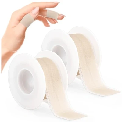 Imagen de HALUTO parche para ampollas en rollo, de silicona perforado, hidrocoloide dedos, pie y mano, talón, abrasiones, callos, puntos doloridos
