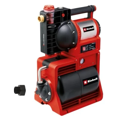 Imagen de Einhell Hauswasserwerk GE WW 1246 N FS Bomba de agua (1200 W, 4600 L/h máx., sensor flujo con indicador LED, suciedad y succión/agua, protección contra heladas,