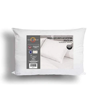 Imagen de Soleil d&#039;ocre LUXE Almohada antiácaros, Blanco, 50 x 70 cm