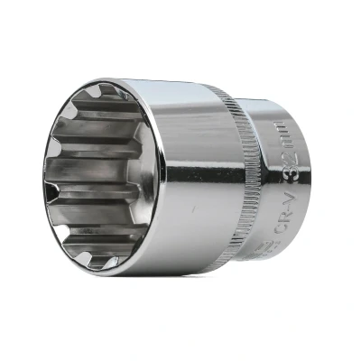 Imagen de NEO TOOLS 08 599 Piezas insertables de llave cubo 1/2 3124 32 mm Acero cromo vanadio Spline norauto, oscaro, mister auto