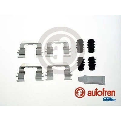 Imagen de AUTOFREN SEINSA D42914A Kit de accesorios, pastillas frenos Eje delantero TOYOTA: Auris Familiar, KIA: cee‘d II Hatchback, RIO 3