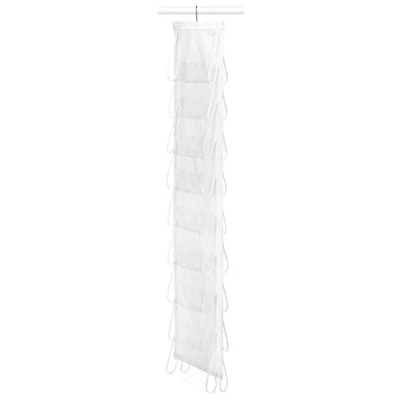 Imagen de Whitmor Lima de Zapatos Colgante Blanca, Transparente