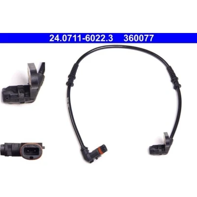 Imagen de ATE 24.0711 6022.3 Sensor de ABS 549 MERCEDES BENZ: Clase C Berlina, SLK, CLK Coupé