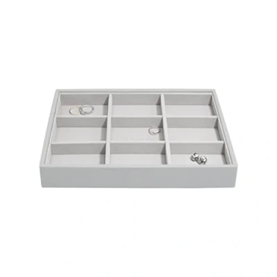 Imagen de Stackers Pebble Grey Classic Declaración Pendiente Joyería Capa