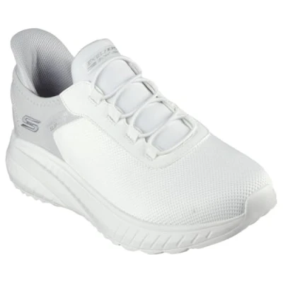 Imagen de Skechers Bobs Squad Chaos Tough Walk, Zapatillas Hombre, Malla blanquecina, 48.5 EU