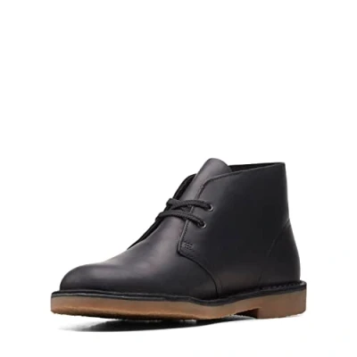 Imagen de Clarks Desert Boot Bushacre 3, Botas Hombre, Negro (Black Leather), 41 EU