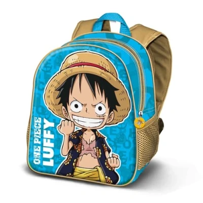 Imagen de One Piece Monkey Mochila Basic, Azul, 31 x 39 cm, Capacidad 18,2 L