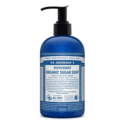 Imagen de Dr. Bronner &#039;s Bio Sugar SOAP 355 ml Menta [W]