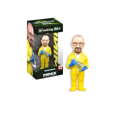 Imagen de BANDAI Minix Figura De colección 12cm Breaking Bad Walter White Heinserberg Coleccionables para Exhibición Idea Regalo Juguetes Niños Y Adultos Fans TV (MN18901)