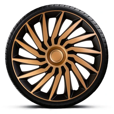 Imagen de AutoStyle PP 5405GB Tapacubos 15in dorado, negro