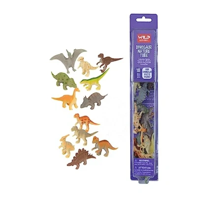 Imagen de WILDREPUBLIC Dinosaurios Wild Republic, tubo figuras variadas en plastico 35cm (12756), multicolor 1 , color/modelo surtido