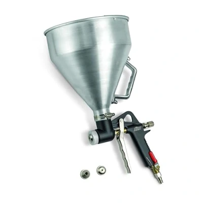 Imagen de FIAC Pistola Pulverizadora de Yeso 1404 con Embudo 4500ml, Boquillas 4, 6 y 8 mm, Presión MAX Bar