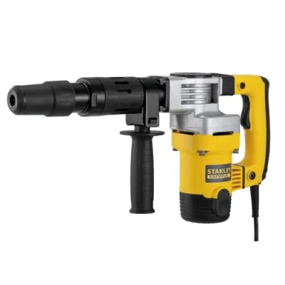 Imagen de STANLEY FATMAX SFMEH220K QS Martillo demoledor 5Kg SDS Max 1.010W, 8.5J, 2900 cps/min, Portabrocas MAX, Bajo nivel de vibración 11 m/s² Compacto, Se suministra en maletín