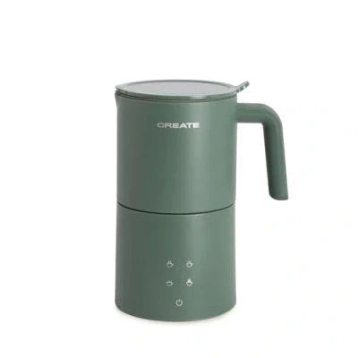 Imagen de CREATE/MILK FROTHER STUDIO PRO/Espumador calentador de leche eléctrico verde sage/Apto para lavavajillas, pantalla táctil, 4 programas, sitema seguridad, 620ml, uso en frío o caliente, 450W