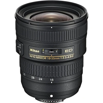 Imagen de Nikon AF S 18 35 mm f/3.5 4.5G ED Objetivo para (Distancia Focal 35mm, Apertura 22, diámetro: 77mm) Negro