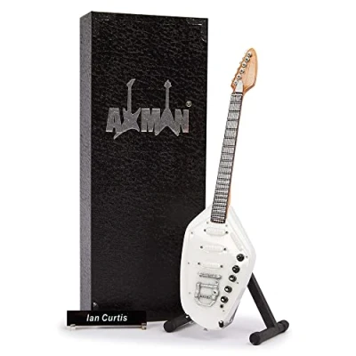 Imagen de Ian Curtis Réplica de guitarra en miniatura