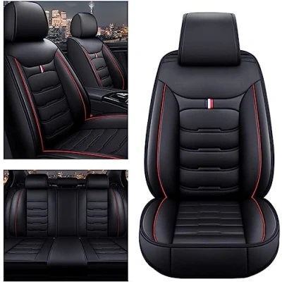 Imagen de EURLA Fundas para Asientos de Coche BMW 2 Series 216d Gran Tourer, Comodidad Impermeable Funda Asiento Delanteros y Traseros Interior Accesorios,B