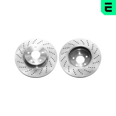 Imagen de OPTIMAL BS 8218HC Disco de freno Eje delantero 322 32 5/6 perforado/ventil. int. revestido altamente carbonizado MERCEDES BENZ: Clase C Berlina