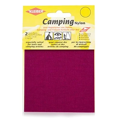 Imagen de Kleiber reparación autoadhesivos de Nailon Impermeable Estilo Lona, 2 Parches (10 x 12 cm Cada uno), Color Caqui, ca. 10