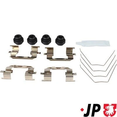 Imagen de JP GROUP 4164002510 Kit de accesorios, pastillas frenos HYUNDAI: i30 III Hatchback, PEUGEOT: 208 I Hatchback