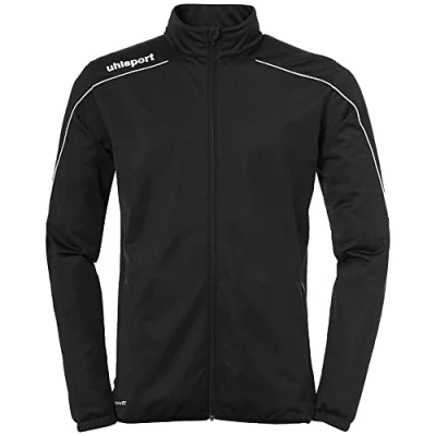 Imagen de Uhlsport Stream 22 Classic Jacket Chaqueta con Cuello Alto, Unisex adulto, Black/White, L