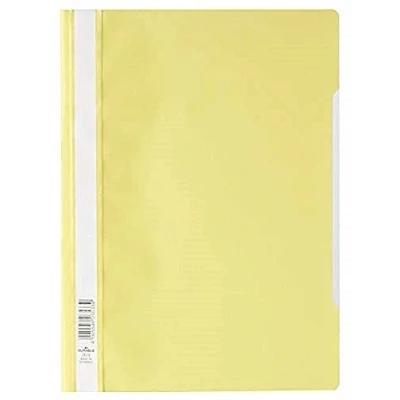 Imagen de Durable 257304 A4 Standard Display File, PP, 227 x 310 mm, amarillo, paquete de 50