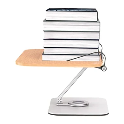 Imagen de GIMOCOOL Atril Madera,Atril para Libros Ajustable, Soporte Ajustable Ideal Leer,Soporte Libros,Soporte de Recetas, Cocina, Partitura, Tablet, Oposiciones y más
