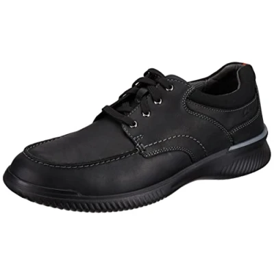 Imagen de Clarks Donaway Edge, Oxford Hombre, Black Leather, 42.5 EU