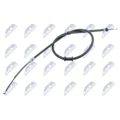 Imagen de NTY HLR FT 005 Cable de Freno Mano Atrás izquierda 1425, 1165 Tambor