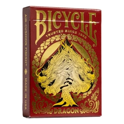 Imagen de Bicycle Red Dragon Baraja de Cartas para coleccionistas