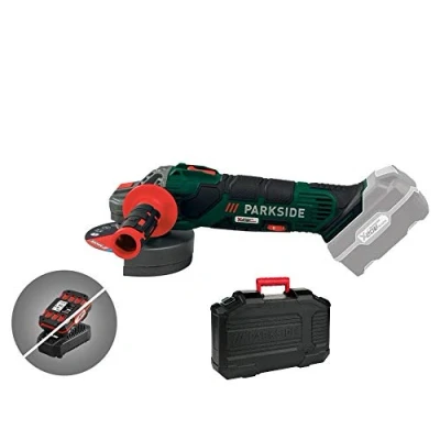 Imagen de HKM Akkutechnik Parkside PWSA 20 Li Amoladora angular inalámbrica (125 mm, sin cargador de batería)