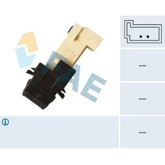 Imagen de FAE 24998 Interruptor luces freno mecánico 2