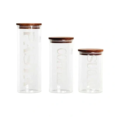 Imagen de DKD Home Decor Set de 3 Botes, Estándar