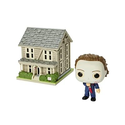Imagen de Spirit Halloween Michael Myers with House Funko Pop Figure Town
