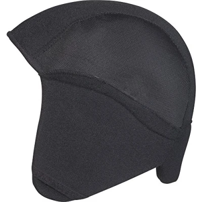 Imagen de ABUS Kit de invierno Smiley para cascos bicicleta infantiles gorro con orejeras el casco infantil protege del frío y viento negro, talla M