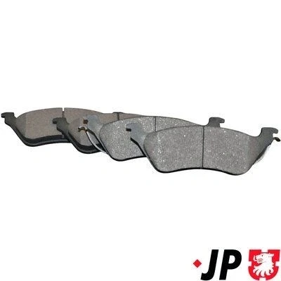 Imagen de JP GROUP 5063700210 Juego de pastillas freno Eje trasero excl. contacto avisador desgaste CHRYSLER: Voyager 4, Grand IV