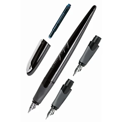 Imagen de Online Schreibgeräte 10010 Pluma de caligrafía, color negro