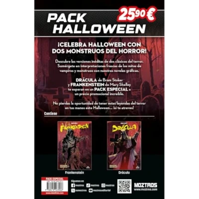 Imagen de Pack Halloween Drácula &amp; Frankenstein