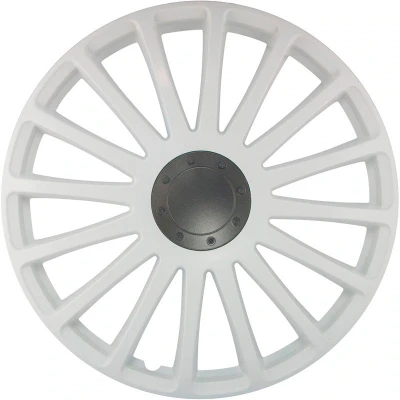 Imagen de J TEC Grand Prix J13590 Tapacubos 13in blanco