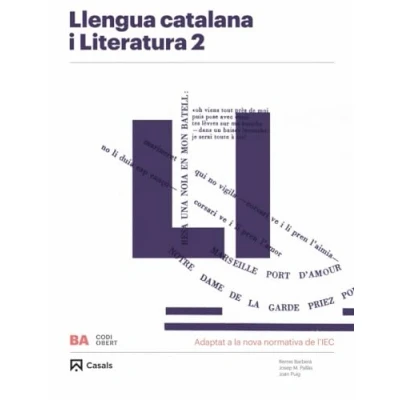 Imagen de Llengua Catalana I Literatura 2 Ba 2020 (Codi obert)