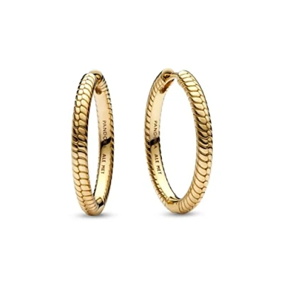 Imagen de Pandora Moments Mujeres Pendientes Baño de oro 14 quilates 269532C00