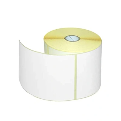 Imagen de Netuno 1 rollo de etiquetas térmicas autoadhesivas blancas DIN 100x150mm núcleo 25mm 500 piezas por para impresoras envío códigos barras precios cajas nombre logística