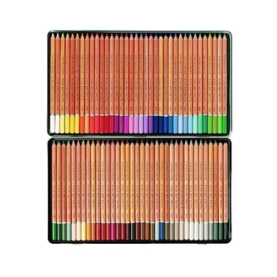 Imagen de CRETA COLOR Caja con lápices de colores pastel para colorear, 72 Piezas, Multicolor